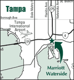 Map of Tampa Bay